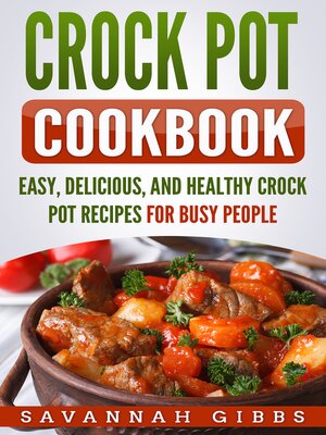 cover image of Crock Pot Cookbook